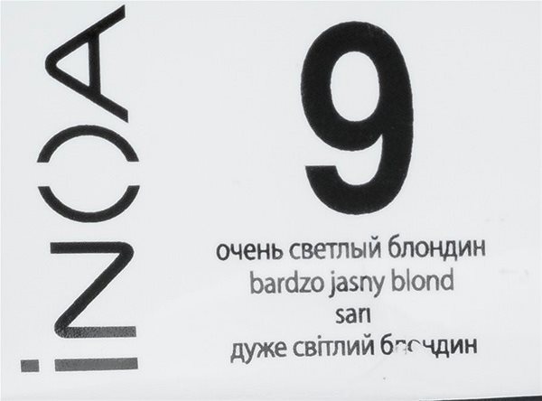 Hair Dye ĽORÉAL PROFESSIONNEL INOA 9 Features/technology