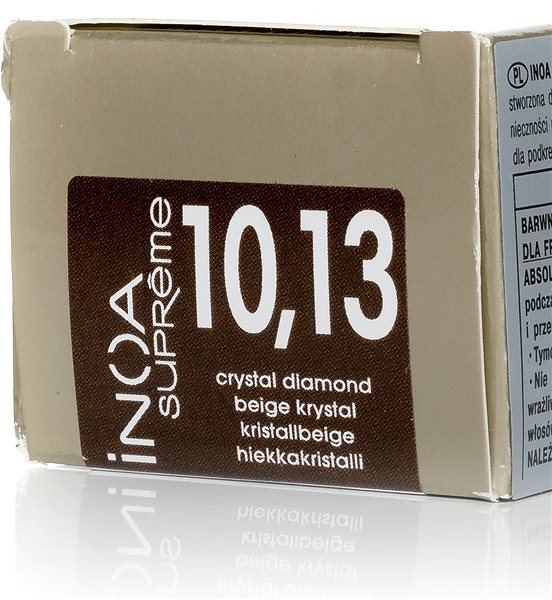 Hair Dye ĽORÉAL PROFESSIONNEL INOA Supreme 10.13 Packaging/box