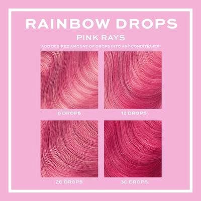 Farba na vlasy REVOLUTION HAIRCARE Rainbow Drops Pink Rays 30 ml Vlastnosti/technológia