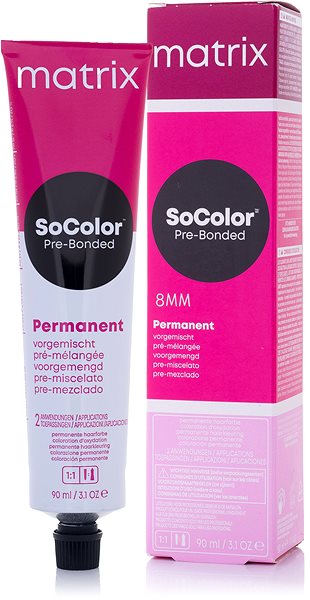 Farba na vlasy MATRIX Socolor Pre-Bonded Permanent 8MM 90 ml ...
