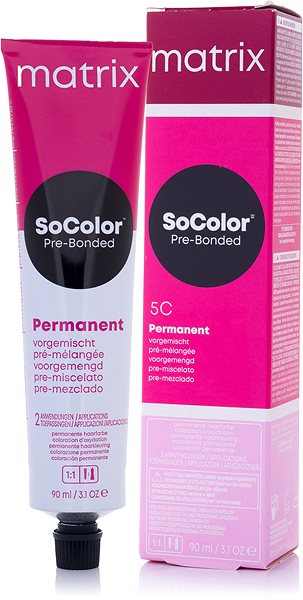 Farba na vlasy MATRIX Socolor Pre-Bonded Permanent 5C 90 ml ...