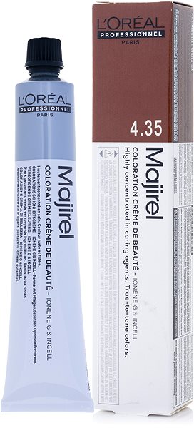 Hajfesték ĽORÉAL PROFESSIONNEL Majirel Coloration Cream 4.35 50 ml ...