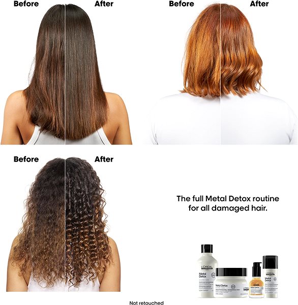 Shampoo L'ORÉAL PROFESSIONNEL Metal Detox refill 500 ml .
