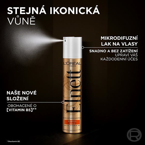 Hajlakk L'ORÉAL PARIS Elnett Protection Színezett haj 300 ml .