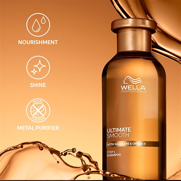 Sampon WELLA PROFESSIONALS Ultimate Smooth Shampoo 50 ml ...