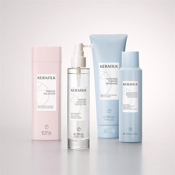 Shampoo Kerasilk Essentials Anti-Dandruff Shampoo against dandruff and oily hair 750 ml .