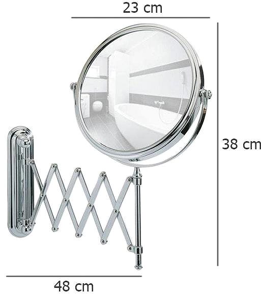 Makeup Mirror Wenko Arm Deluxe Magnifying Mirror ...