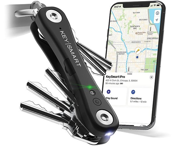 AirTag Key Ring KeySmart iPro with Apple Find My ...