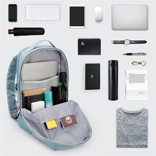 Laptop Backpack Kingsons K9853W, Black 15.6