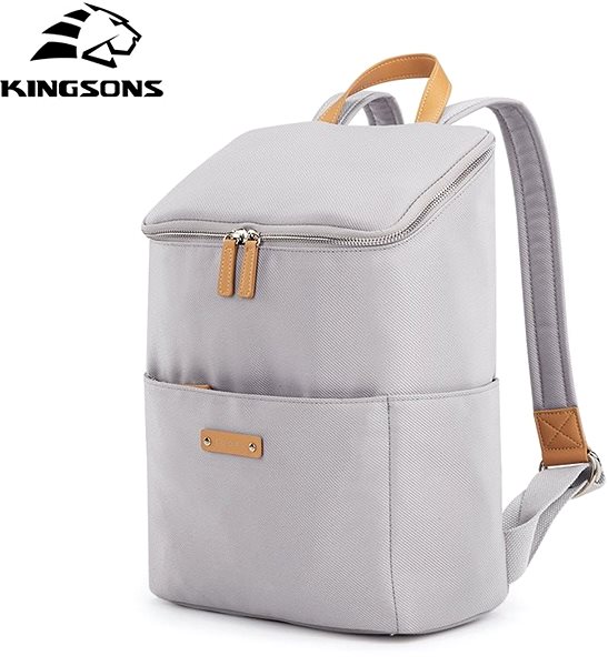 Laptop Backpack Kingsons K9872W, Grey ...