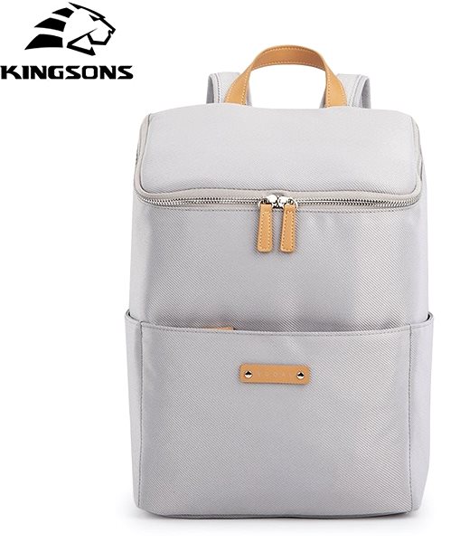 Laptop Backpack Kingsons K9872W, Grey Screen