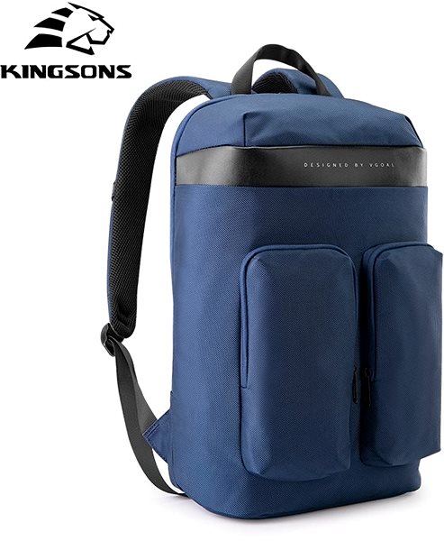 Laptop Backpack Kingsons K9898W, Blue 15.6