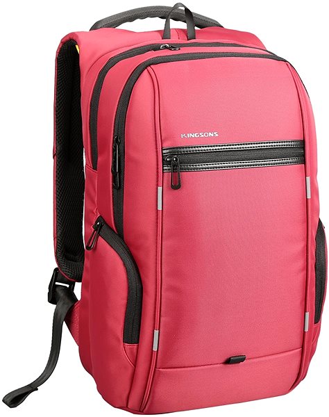 Kingsons 15.6 Red Laptop Backpack