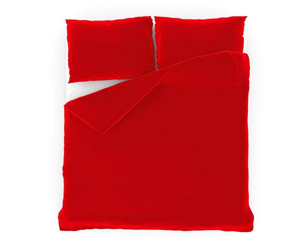 Obliečky Kvalitex 140 × 200, 70 × 90 cm červené ...