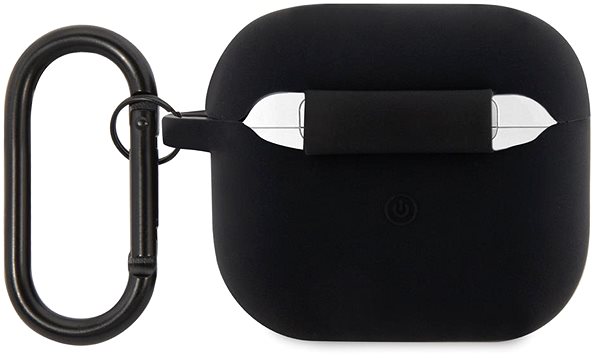 Headphone Case Lacoste Liquid Silicone Croc Logo Case for AirPods 3 Black ...