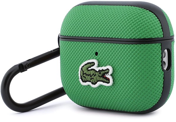 Headphone Case Lacoste Petit Pique Croc Logo Patch Case for AirPods Pro 3 Green ...