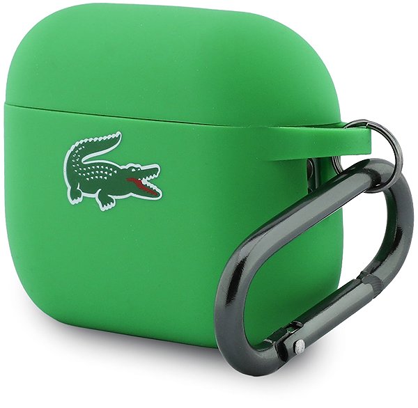 Headphone Case Lacoste Liquid Silicone Croc Logo Case for AirPods Pro 3 Green ...