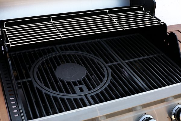 Grill Landmann gas grill TRITON 4.1 PTS, black, with wooden trolley (15,0 kW), 12202 Features/technology