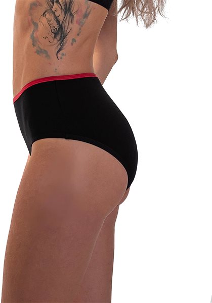 Menstrual Panties Repetky High waist for medium menstruation Nanosilver S .