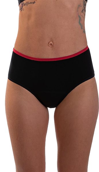 Menstrual Panties Repetky High waist for medium menstruation Nanosilver S .