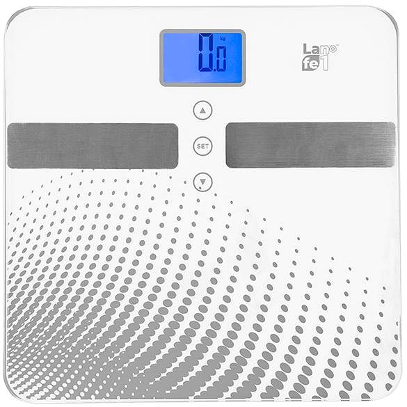 Bathroom Scale Lafe WLS003.1 Bathroom scale with silver point analysis ...