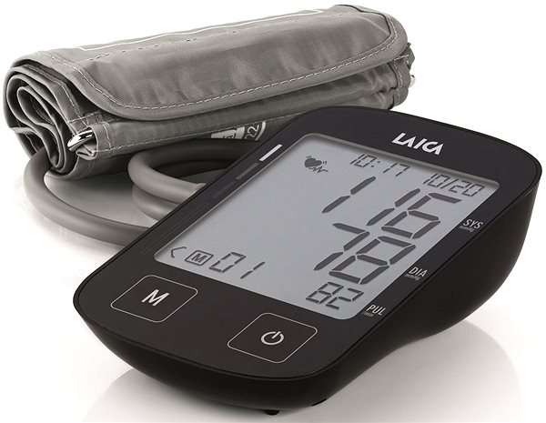 Pressure Monitor Laica Automatic Arm Blood Pressure Monitor Lateral view