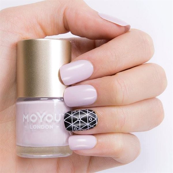 Nail polish MoYou Stamping nail polish - Iced Lilac 9 ml .