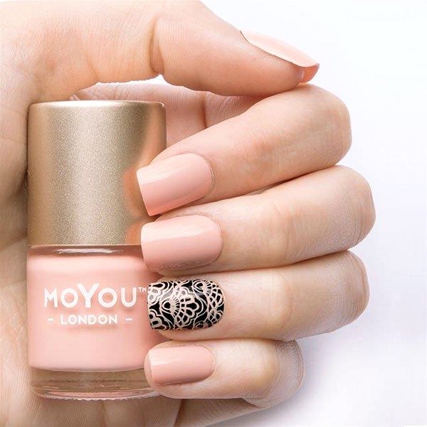 MoYou Stamping Nail Lacquer - Skin Silk 9 ml .
