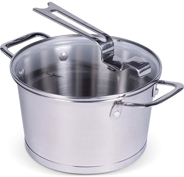 LAMART LT1273 Casserole with lid 18 × 10 cm .