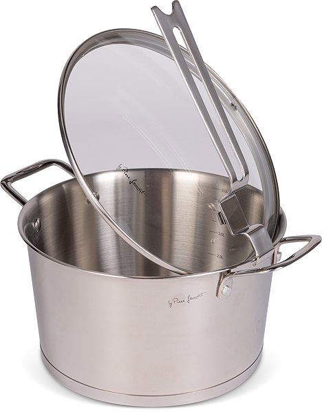 LAMART LT1276 Kasserolle mit Deckel 24 × 13 cm .