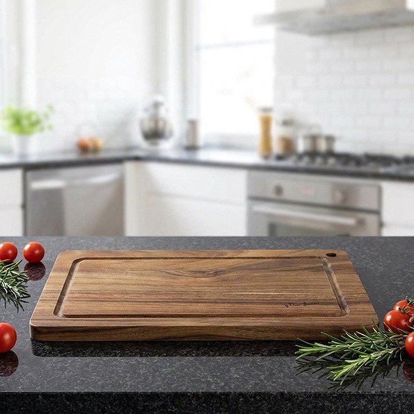 Schneidebrett LAMART Schneidebrett 28x20cm ACACIA LT2145 Lifestyle