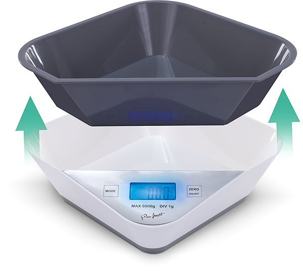 LAMART LT7093 Kitchen Scale with ALFA Bowl