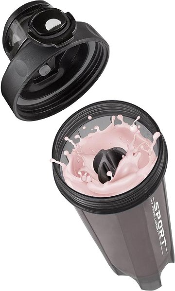 Trinkflasche LAMART Sportflasche 600ml SHAKE LT4071 ...