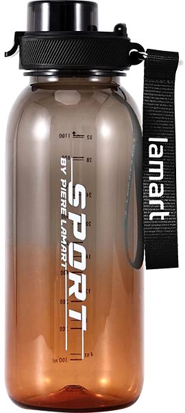 Trinkflasche Lamart LT4074 FIT Sportflasche 1 l schwarz ...