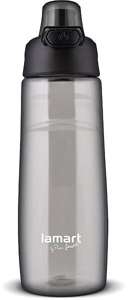 Trinkflasche LAMART LT4062 LOCK 0,7L, schwarz ...