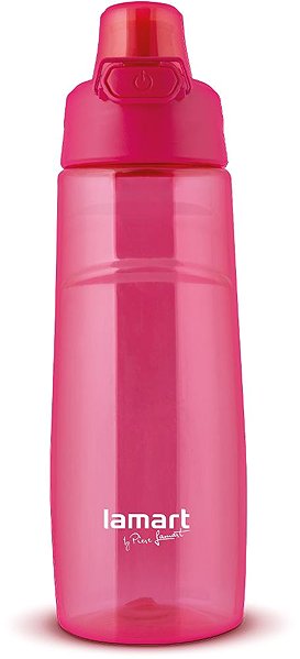 Trinkflasche LAMART LT4063 LOCK 0,7L, rosa ...