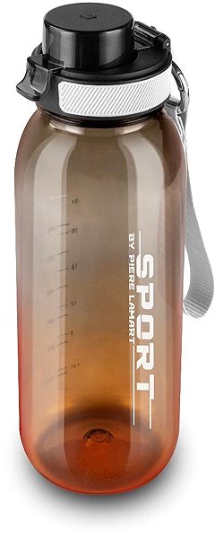 Trinkflasche LAMART LT4075 Sportflasche 1 l, weiß ...