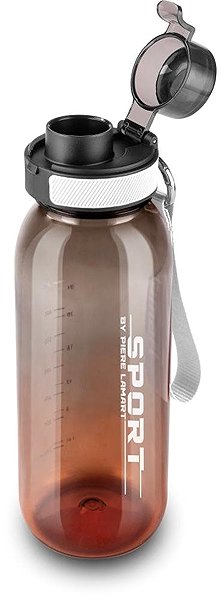 Trinkflasche LAMART LT4075 Sportflasche 1 l, weiß ...