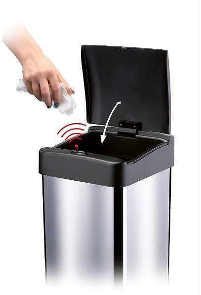 Lamart LT8106 Touchless waste bin 40 l USB SENSOR .