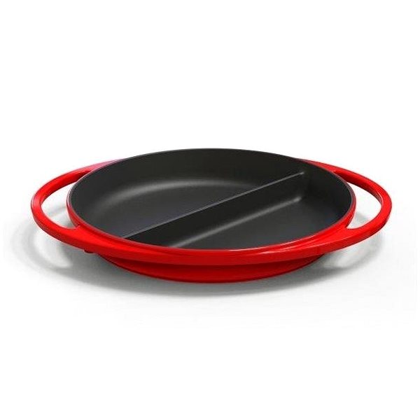 Pan LAVA METAL DUO cast iron pan 20 cm - red Side view