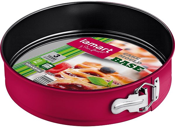 Baking Mould LAMART Cake pan 24x6.8cm BASE LT3074 Package content