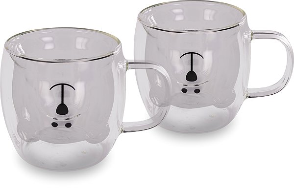 Glas Lamart Vaso LT9125 Set 2 bear 250 ml, 2 Stück, klar ...