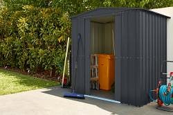 Garden Shed GLOBEL Garden house 86, Anthracite ...