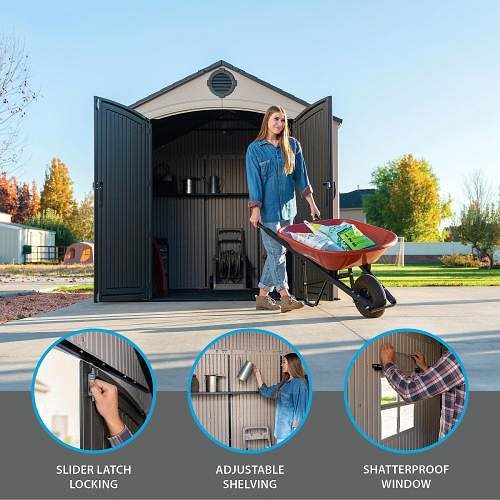 Garden Shed LIFETIME Garden house 60371 Classic Line ...