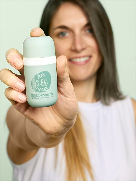 Deodorant laSaponaria Náplň do roll-on deodorantu Sunrise - Mango & Grapefruit BIO 40 ml ...