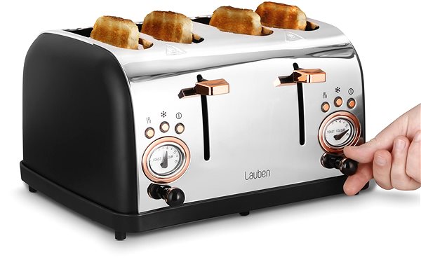 Toaster Lauben 4 Slice Toaster 1500BC ...