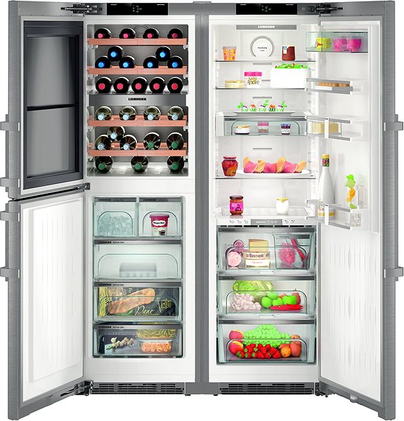 American Refrigerator LIEBHERR SBSes 8496 Lifestyle