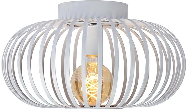 Ceiling Light Lucide 78174/40/31 - Ceiling Light MANUELA, 1xE27/60W/230V, White Lateral view