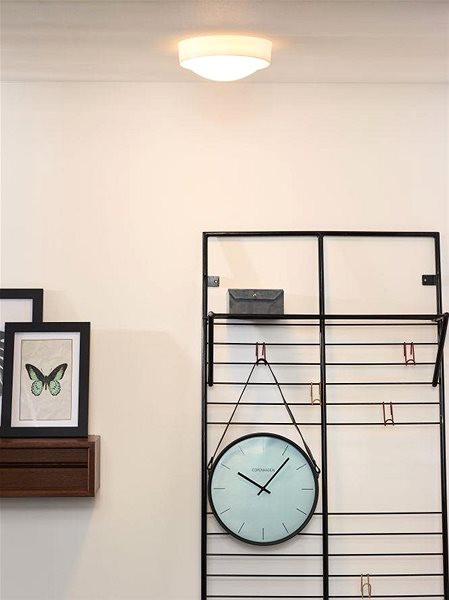 Ceiling Light Lucide 08109/01/31 - Ceiling Light LEX, 1xE27/40W/230V, White Lifestyle
