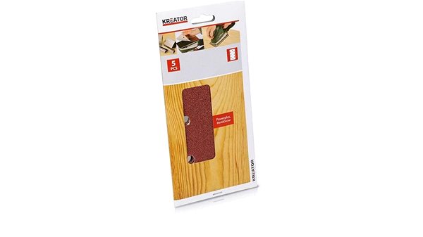 Brúsny papier KRT202507 – 5× Brúsny papier 93 × 230 B G120 ...